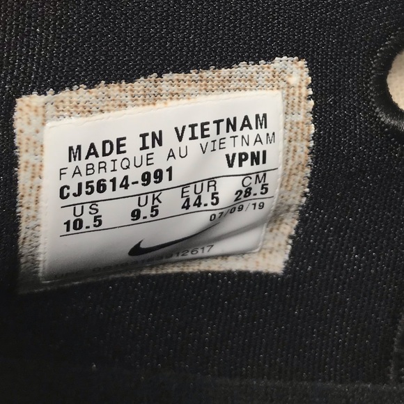 Nike Custom Zoom Freak 1 Darrin Black White Fog M - Picture 7 of 8